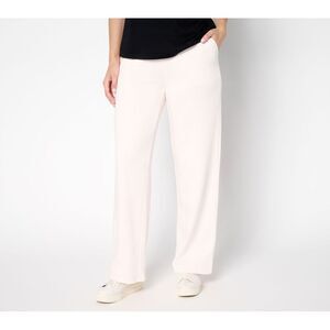 Belle by Kim Gravel Women's Pants Sz 2XS (XXS) Seaside Sweats Beach Pink A691565